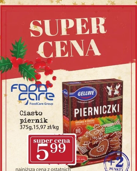 Gellwe Pierniczki mieszanka do wypieku 350 g