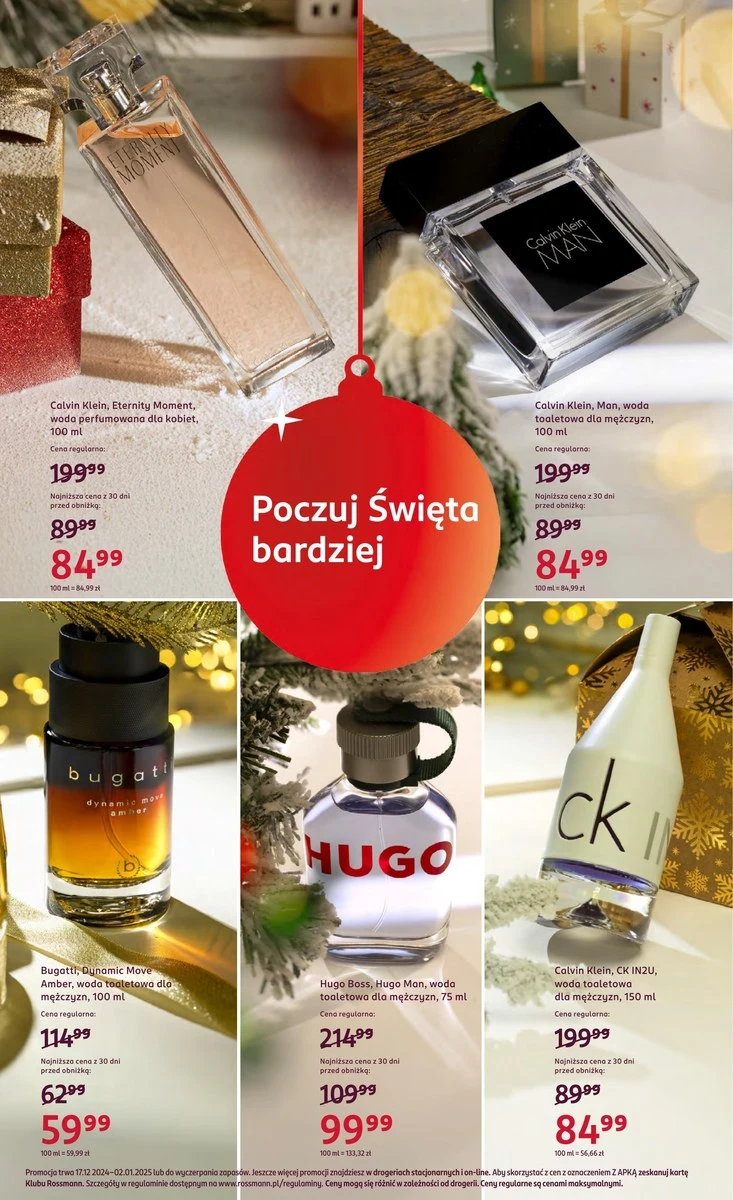 Męskie perfumy nawet 115 zł taniej w Rossmannie! 