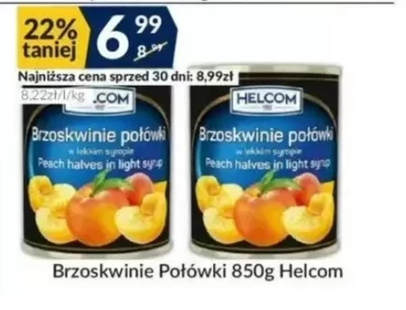 Brzoskwinie połówki