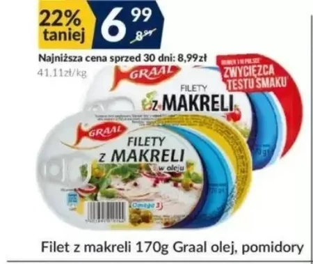 Filet z makreli