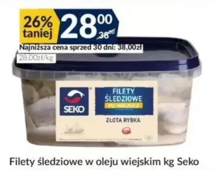 Filety śledziowe