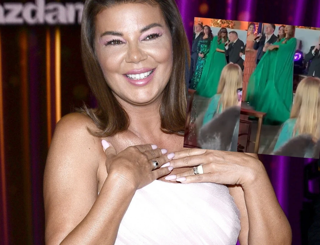 Edyta Górniak wyszła przed szereg, muzyk musiał ustąpić jej miejsca /https://www.tiktok.com/@mamabacktopoland/ Edyta Górniak wyszła przed szereg, muzyk musiał ustąpić jej miejsca /https://www.tiktok.com/@mamabacktopoland/