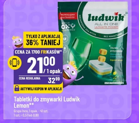 Tabletki do zmywarki Ludwik