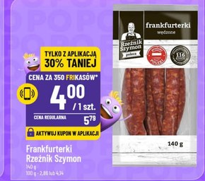 Frankfurterki Rzeźnik Szymon niska cena