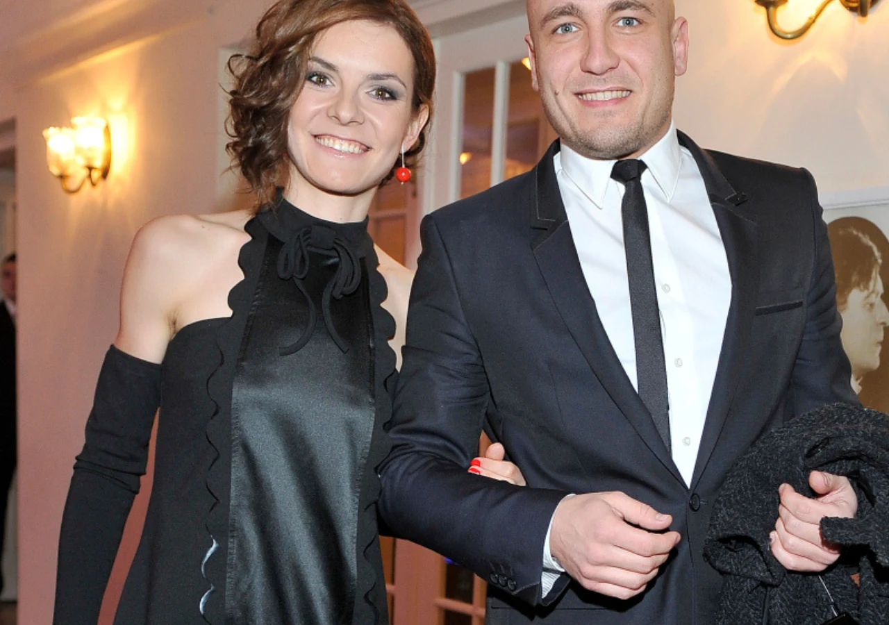 Maja Włoszczowska i Przemysław Zawada
