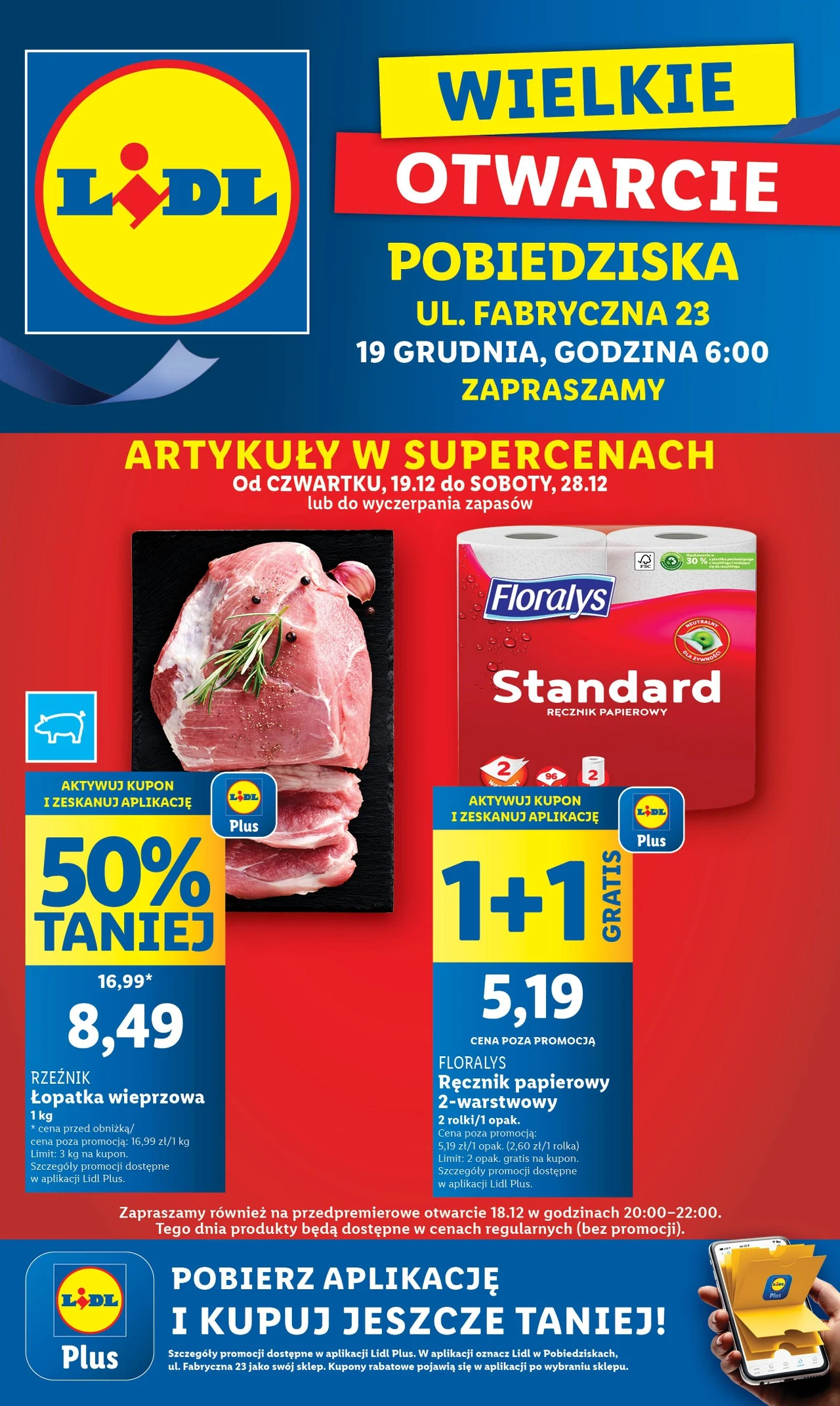 Wielkie otwarcie Lidla w Pobiedzisku! 