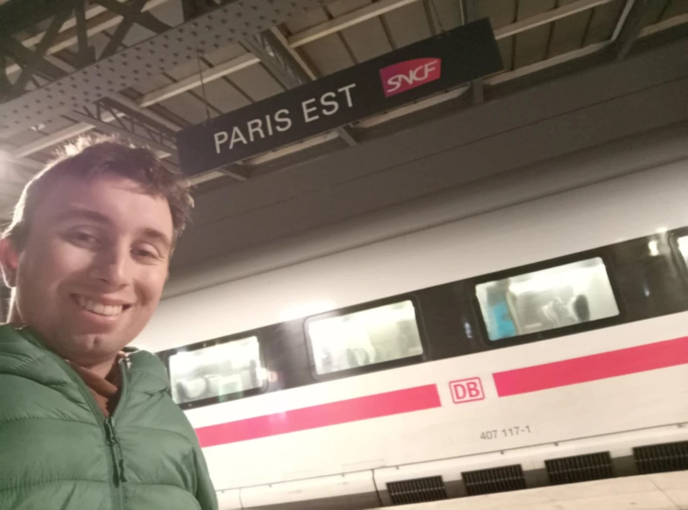 Zmęczenie dawało w kość, ale udało mi się zrobić pamiątkowe zdjęcie :)