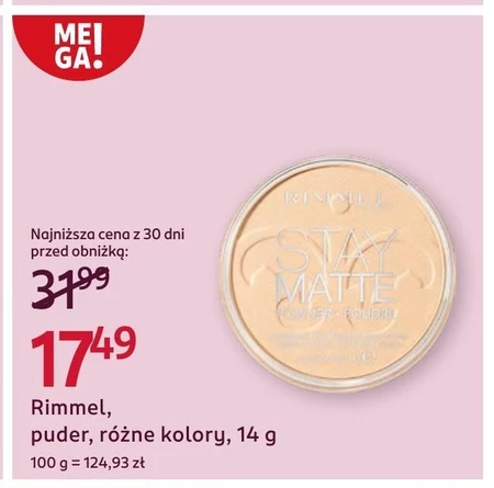 Puder Rimmel