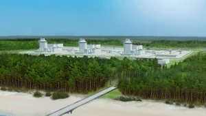 Wizualizacja pierwszej elektrowni jądrowej w Polsce