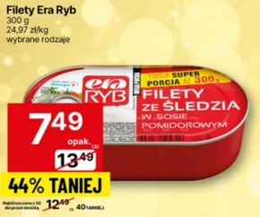 Ryba w sosie pomidorowym niska cena