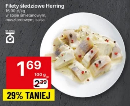 Filety śledziowe Herring