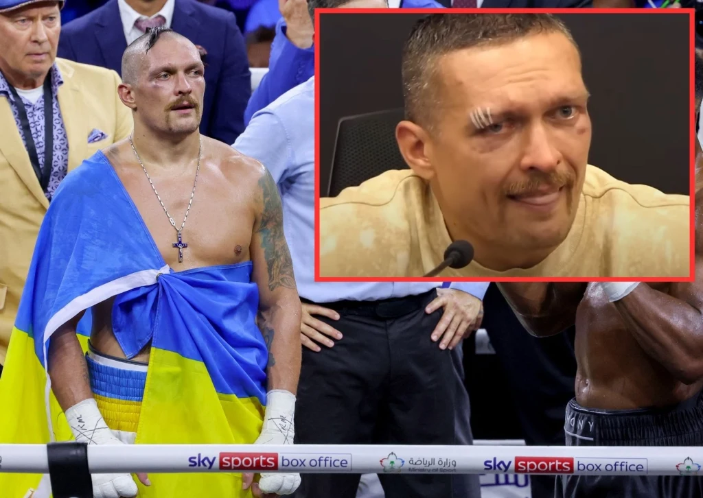 Ołeksandr Usyk w ringu jest niezłomnym wojownikiem. W życiu prywatnym, jak każdy śmiertelnik, potrafi bardzo się wzruszyć. Temat nieżyjącego taty wyzwala w nim wielkie emocje Ołeksandr Usyk w ringu jest niezłomnym wojownikiem. W życiu prywatnym, jak każdy śmiertelnik, potrafi bardzo się wzruszyć. Temat nieżyjącego taty wyzwala w nim wielkie emocje