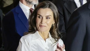 Królowa Letizia w kreacji godnej królewskich świąt. W niej zachwycisz