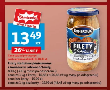 Filety śledziowe Komersmag