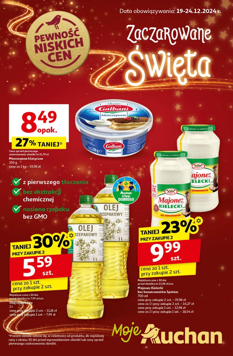 Moje Auchan: 1 gazetka