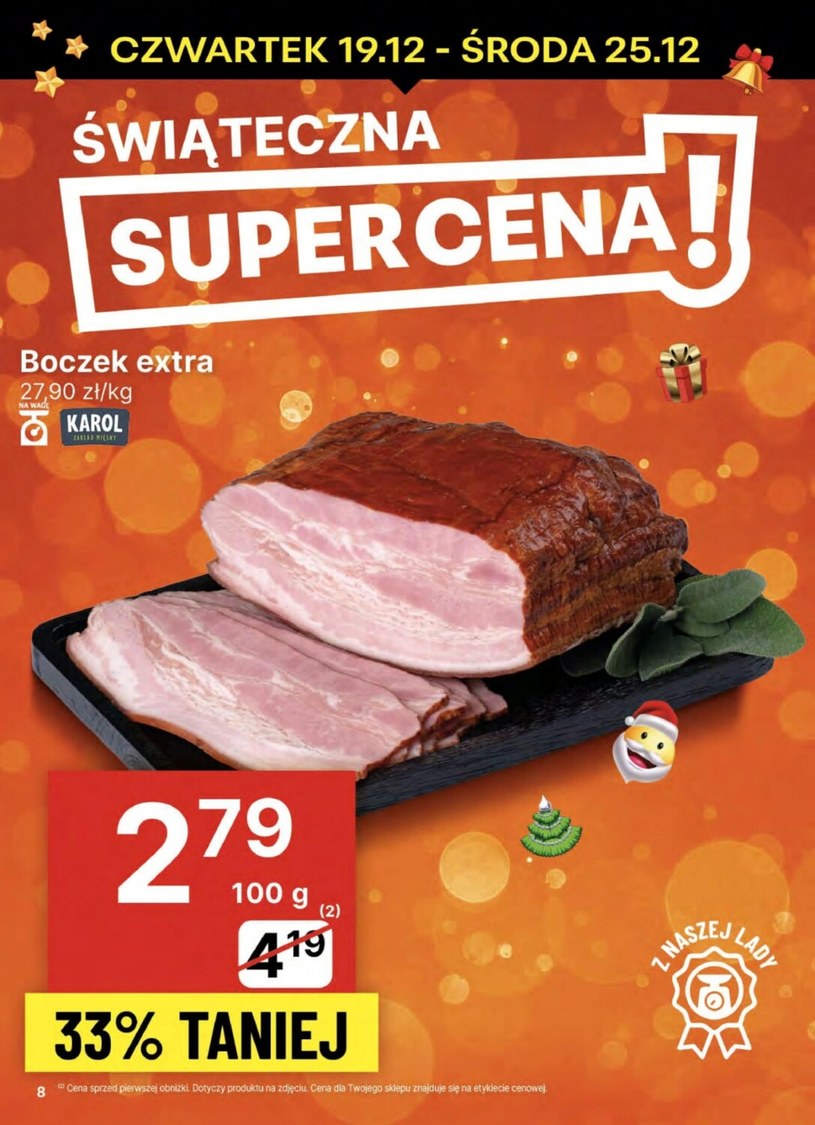 Gazetka: Świąteczna super cena w Delikatesach Centrum!  - strona 8