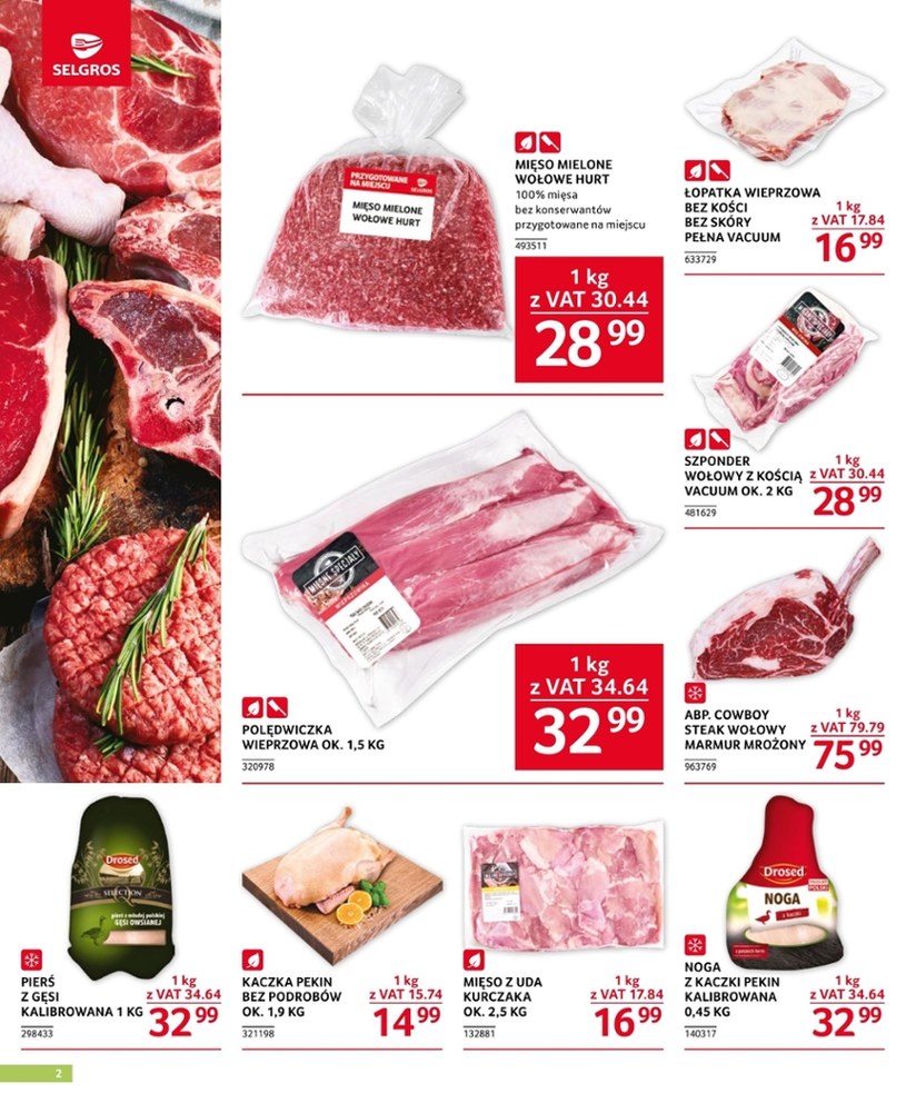 Gazetka: Oferta gastronomiczna Selgros (bez alkoholu) - strona 2