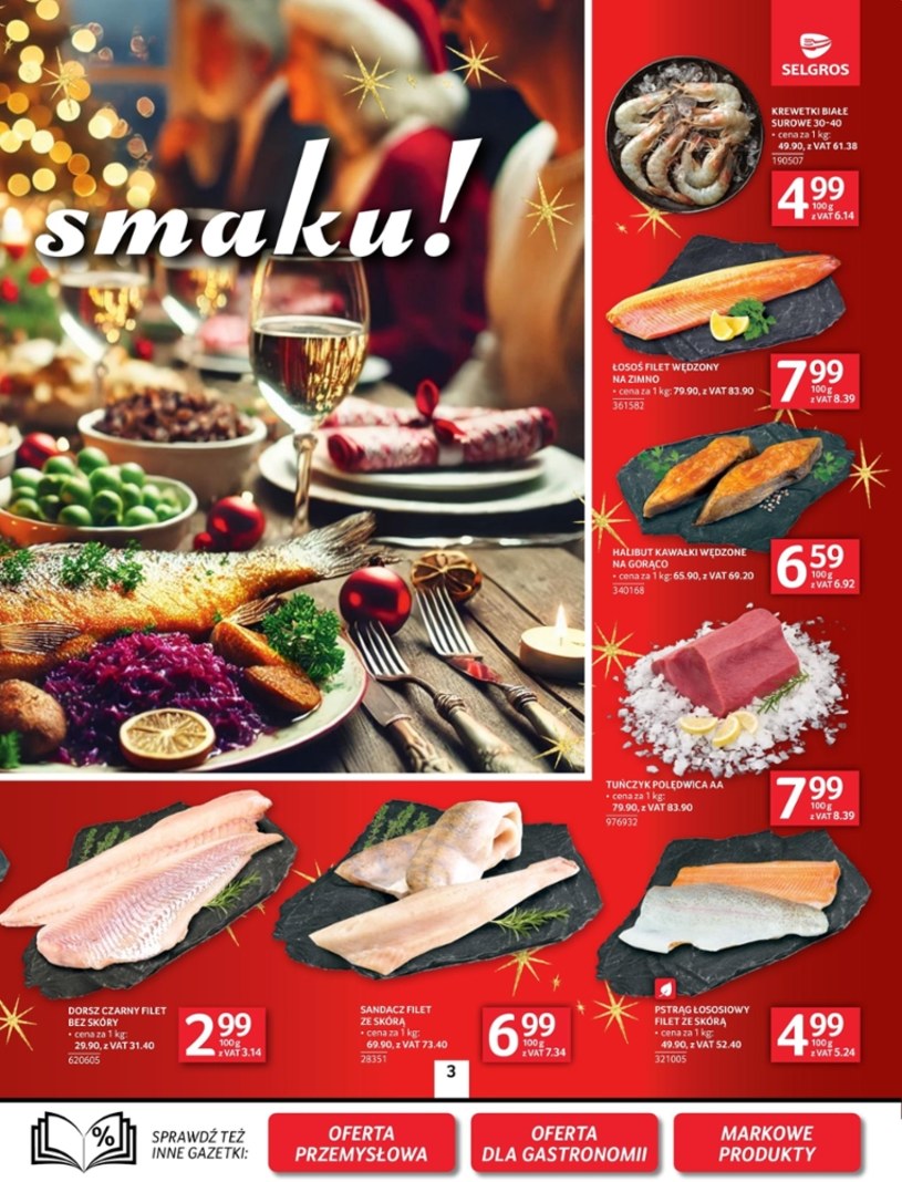 Gazetka: Oferta spożywcza w Selgros (bez alkoholu)  - strona 3