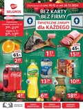 Oferta spożywcza w Selgros (bez alkoholu) 