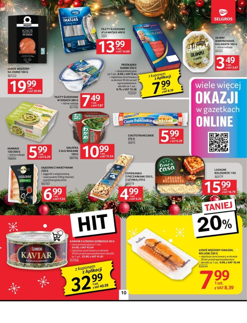 Gazetka: Oferta spożywcza w Selgros (bez alkoholu)  - strona 10