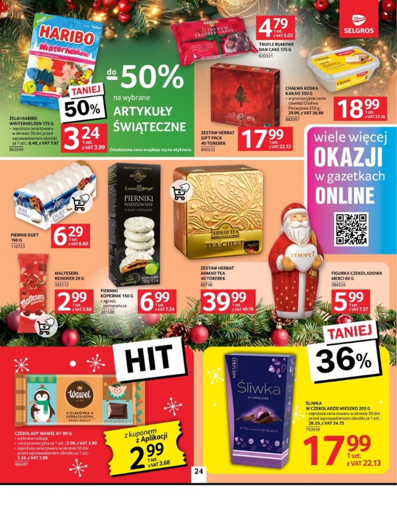 Gazetka: Oferta spożywcza w Selgros (bez alkoholu)  - strona 24