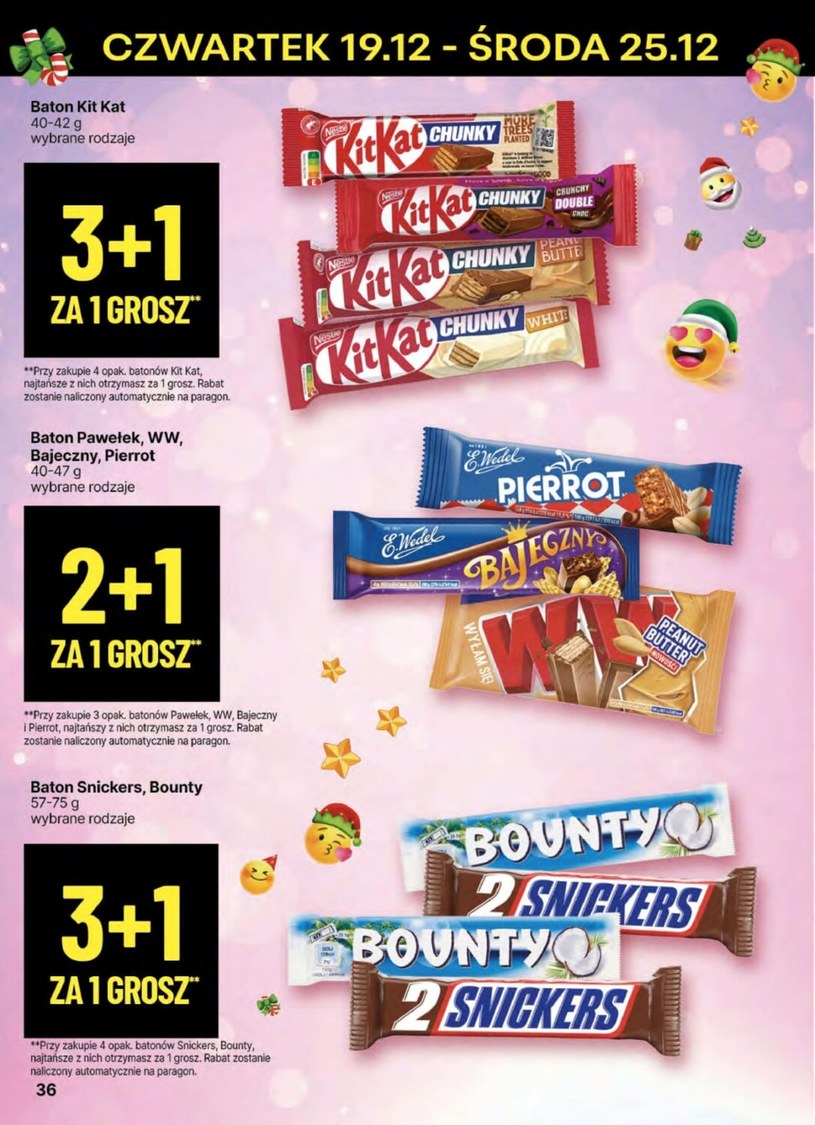 Gazetka: Świąteczna super cena w Delikatesach Centrum!  - strona 36