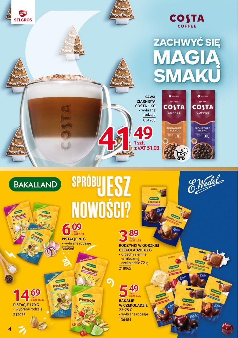 Gazetka: Markowe produkty w Selgros (bez alkoholu)  - strona 4