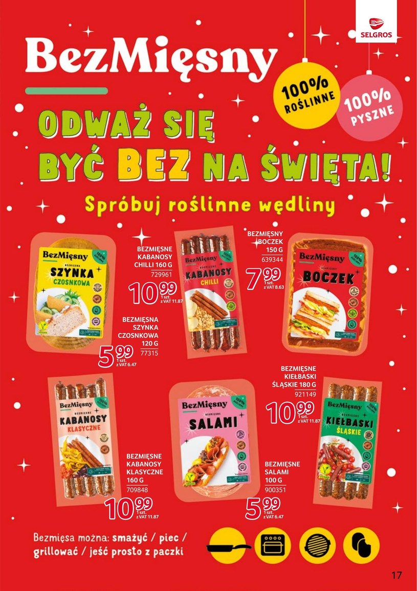 Gazetka: Markowe produkty w Selgros (bez alkoholu)  - strona 17