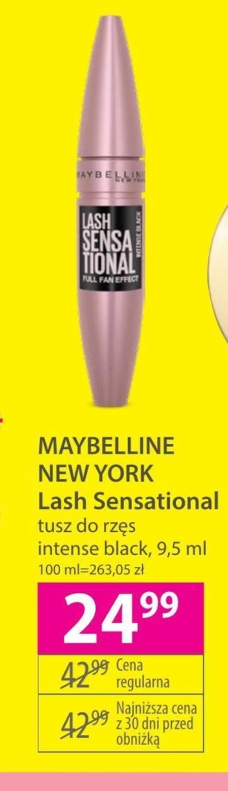 Tusz do rzęs Maybelline