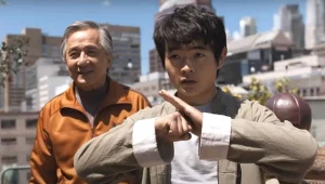 Jackie Chan i Ben Wang w filmie "Karate Kid: Legendy"