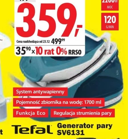 Generator pary Tefal