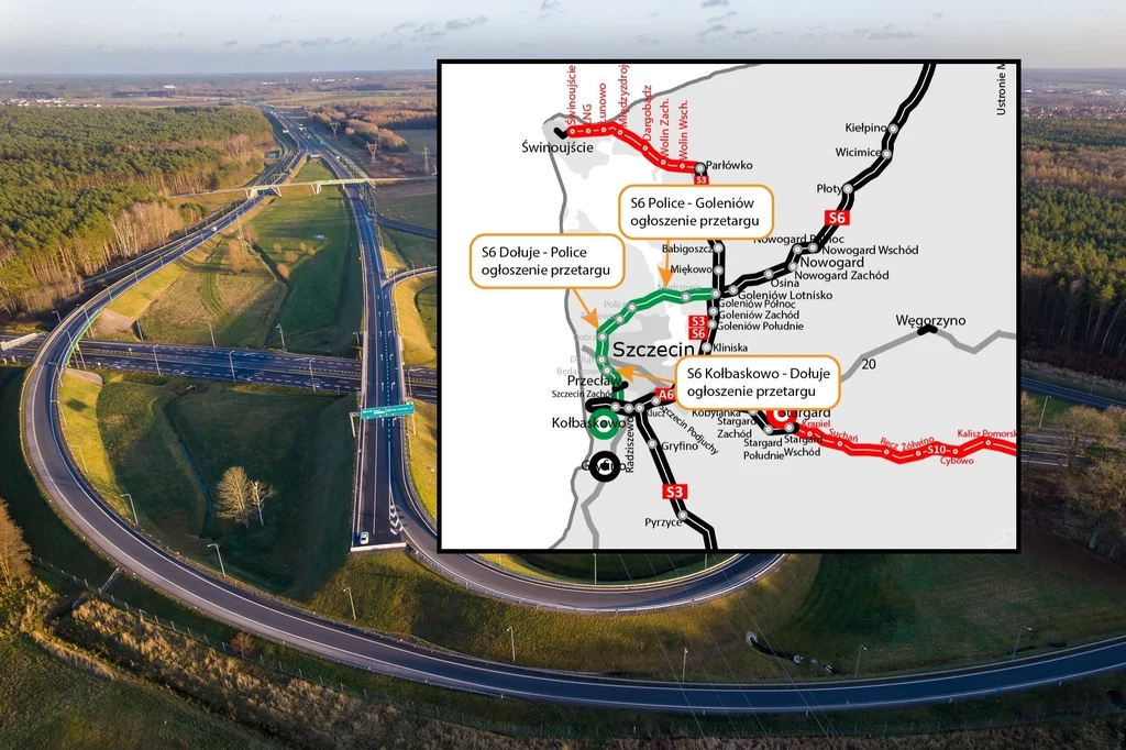 W ciągu Zachodniej Obwodnicy Szczecina znajdować się będzie najdłuższy tunel w Polsce.