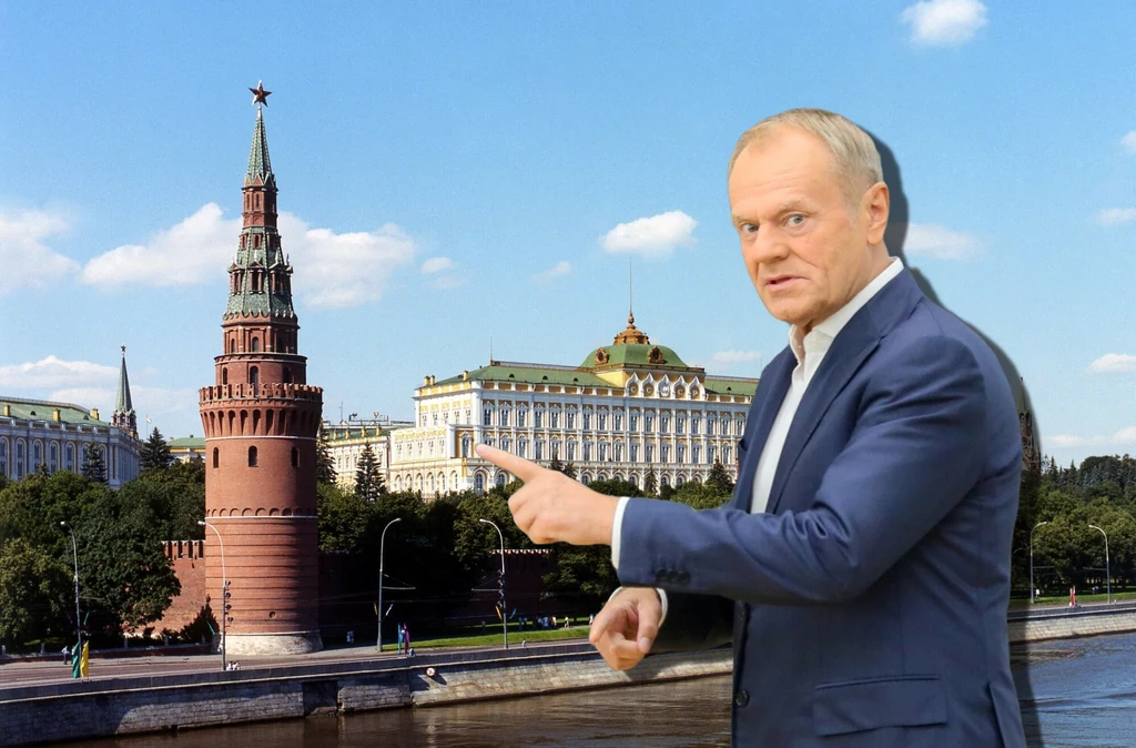 Donald Tusk wskazuje na wpływy Kremla Donald Tusk wskazuje na wpływy Kremla