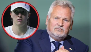 Kwaśniewski i jego córka przeżyli trudne chwile. Świątek urządziła im horror 
