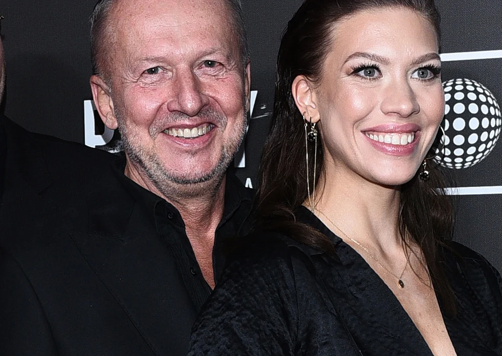 Bogusław Linda z córką