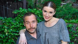Łukasz Nowicki i Halina Mlynkova