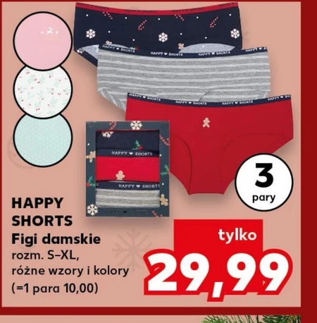 Figi damskie Happy Shorts