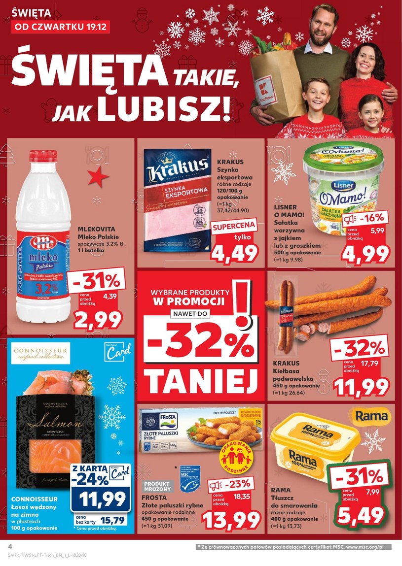 Gazetka: Magia świątecznego stołu - Kaufland - strona 4