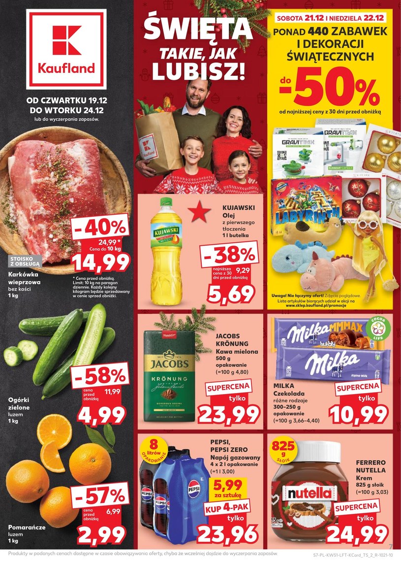 Gazetka: Magia świątecznego stołu - Kaufland - strona 7