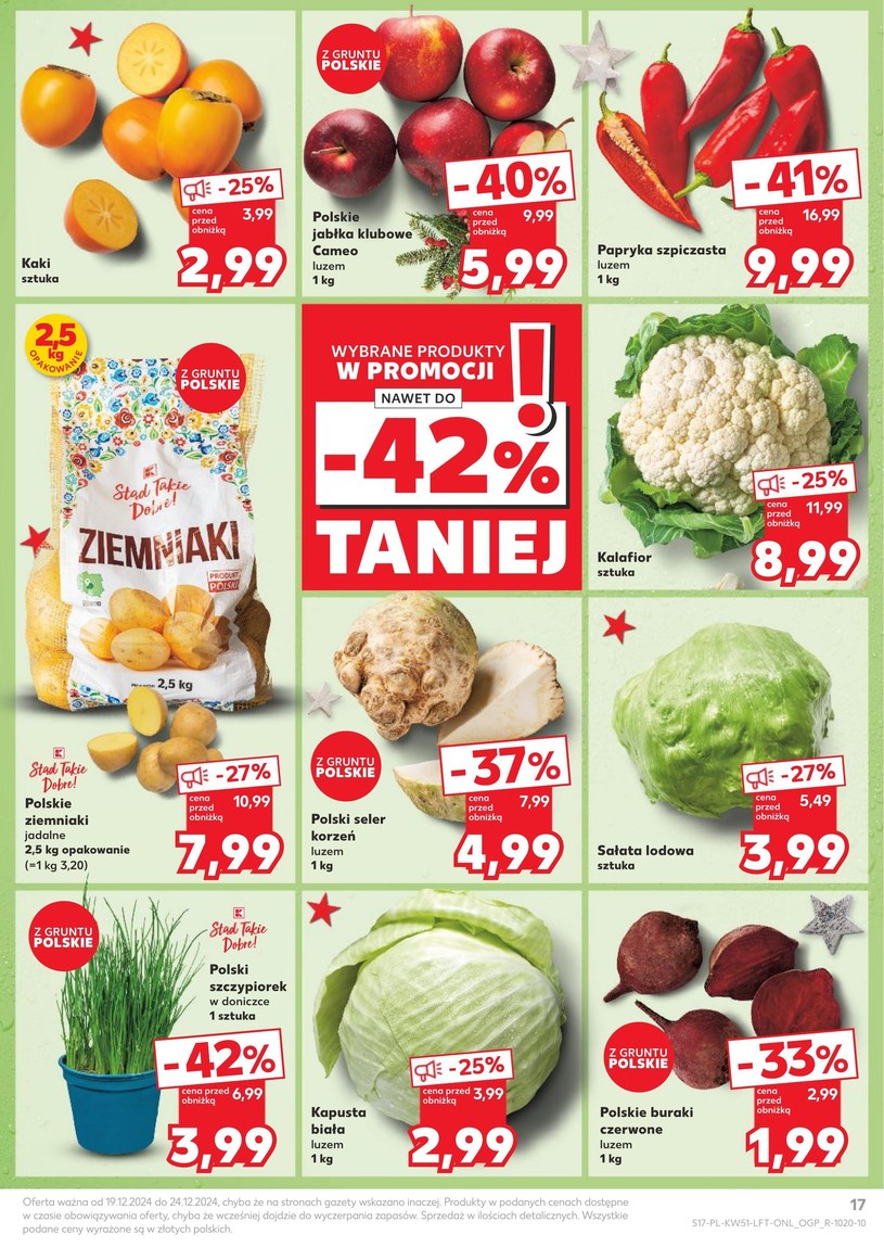 Gazetka: Magia świątecznego stołu - Kaufland - strona 17