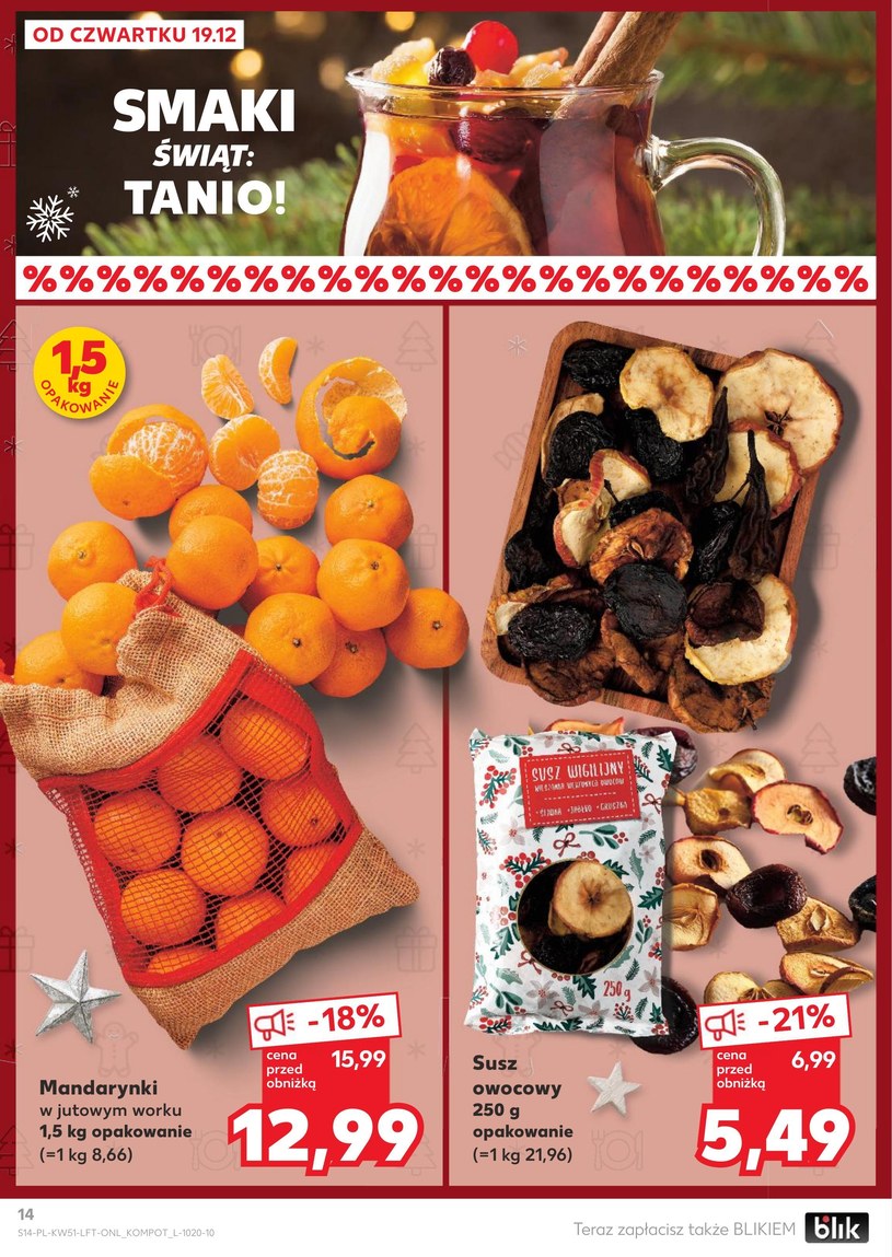 Gazetka: Magia świątecznego stołu - Kaufland - strona 14