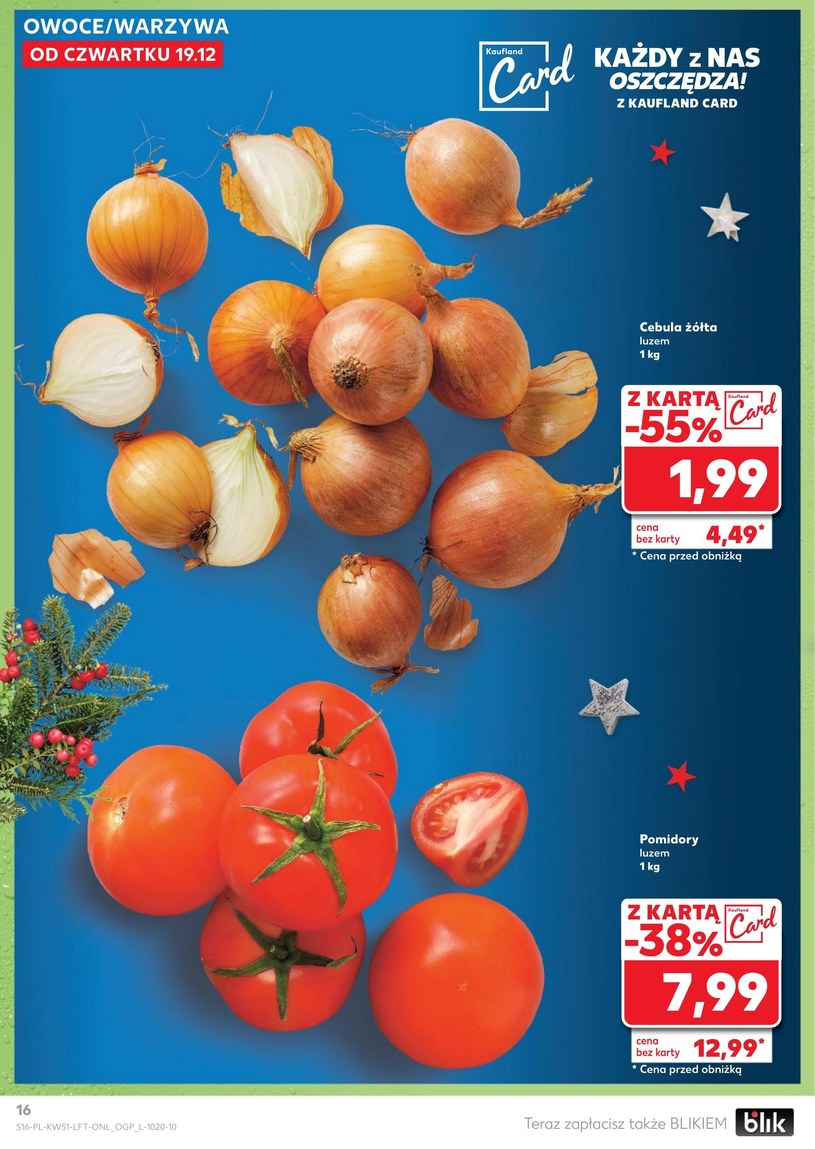 Gazetka: Magia świątecznego stołu - Kaufland - strona 16