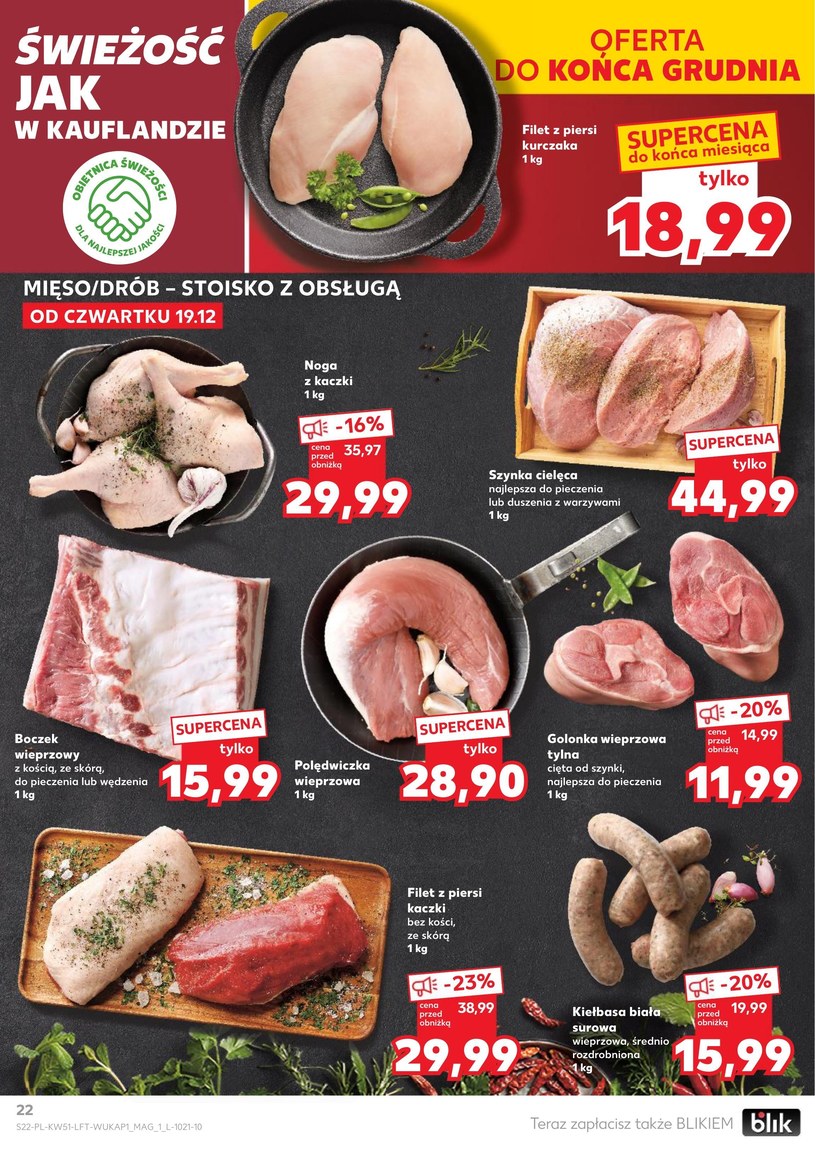 Gazetka: Magia świątecznego stołu - Kaufland - strona 22