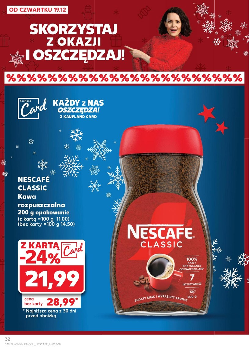 Gazetka: Magia świątecznego stołu - Kaufland - strona 32