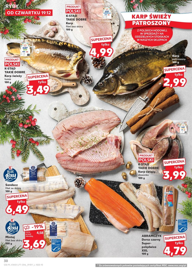 Gazetka: Magia świątecznego stołu - Kaufland - strona 30