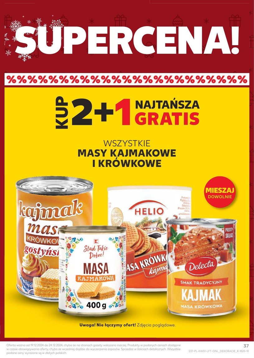 Gazetka: Magia świątecznego stołu - Kaufland - strona 37