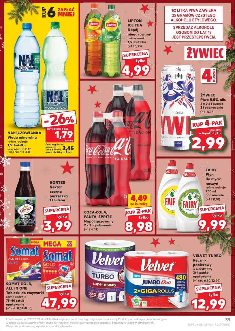 Gazetka: Magia świątecznego stołu - Kaufland - strona 35