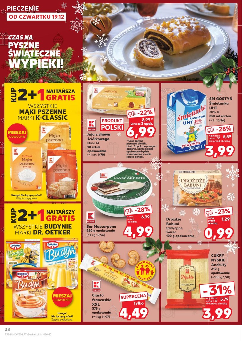 Gazetka: Magia świątecznego stołu - Kaufland - strona 38