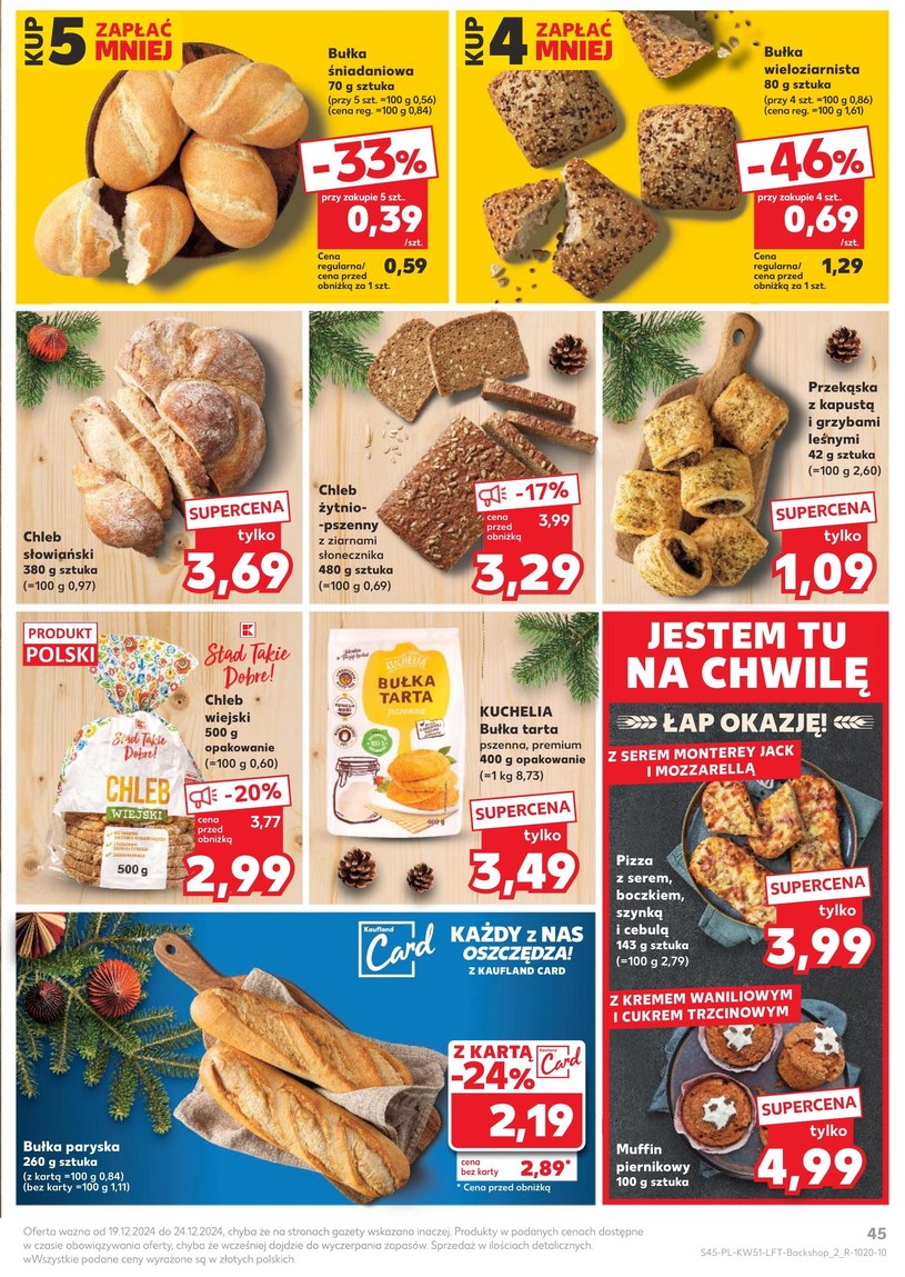 Gazetka: Magia świątecznego stołu - Kaufland - strona 45