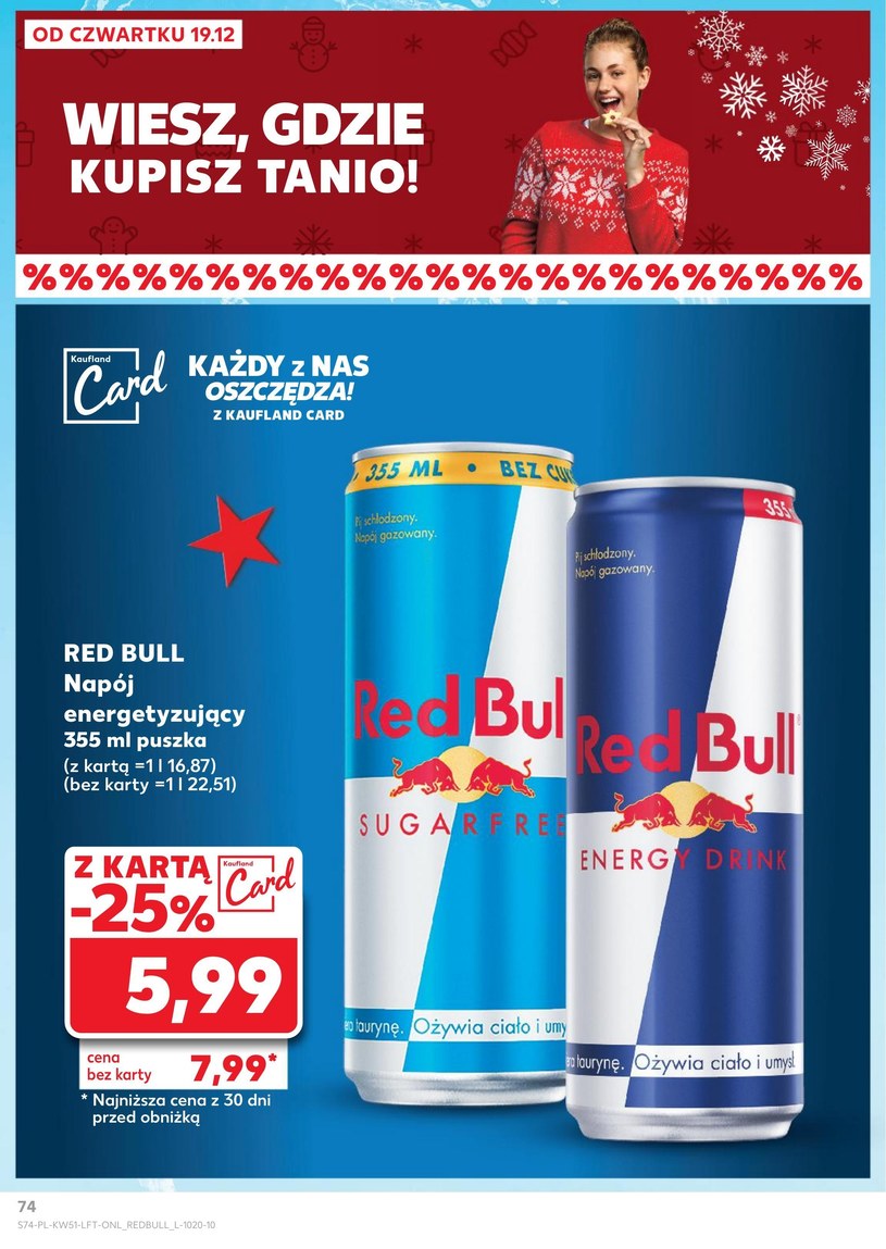 Gazetka: Magia świątecznego stołu - Kaufland - strona 74